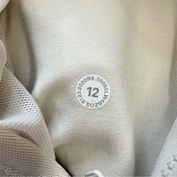 LULULEMON Off White Bone Define Zip Front Jacket Nulu Size 12 NWT - Picture 7 of 17